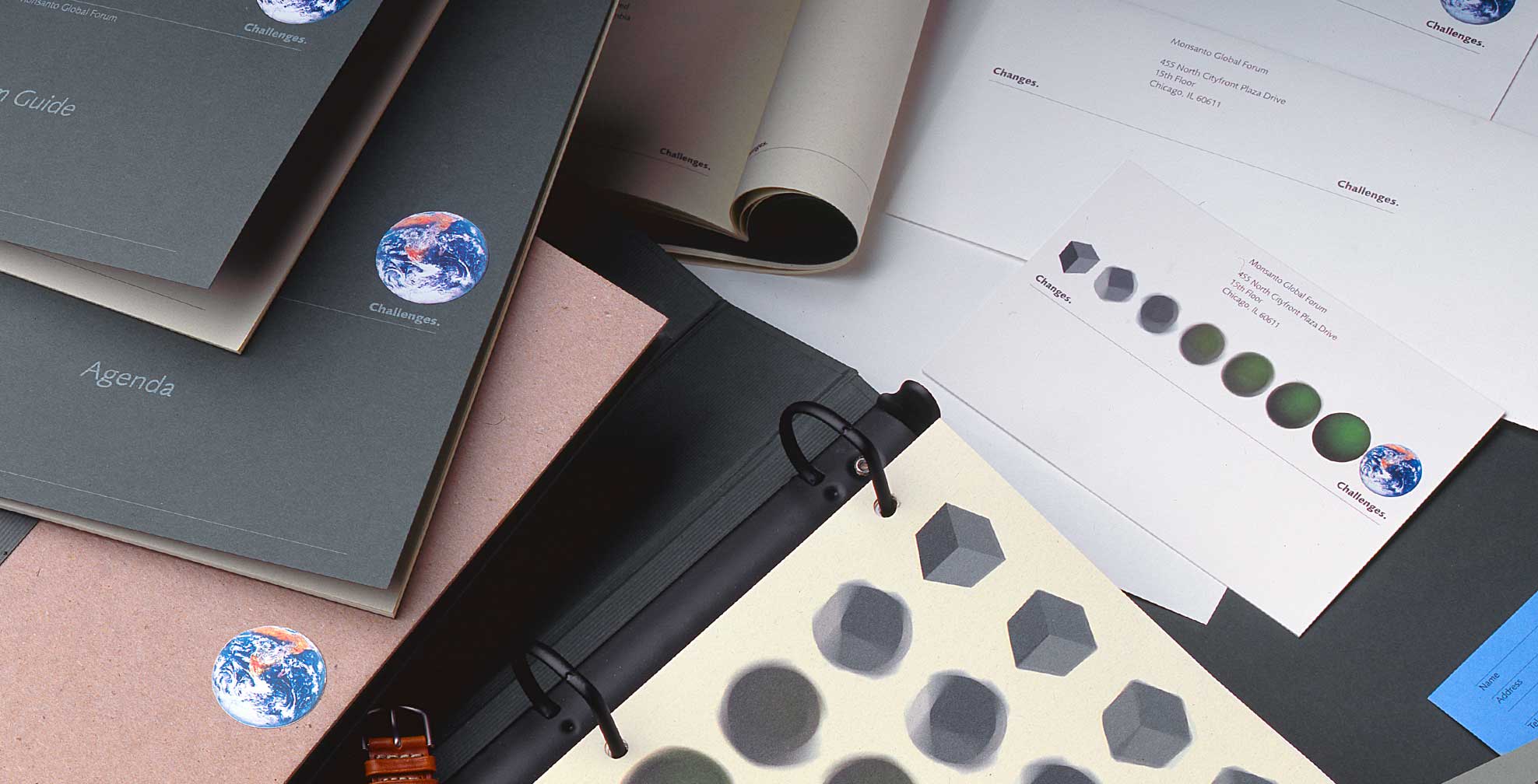 monsanto-company_branded-items_b.jpg Art Direction by: Bart Crosby, Crosby Associates